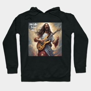 Jesus Meme | Metallic Jesus vibes Hoodie